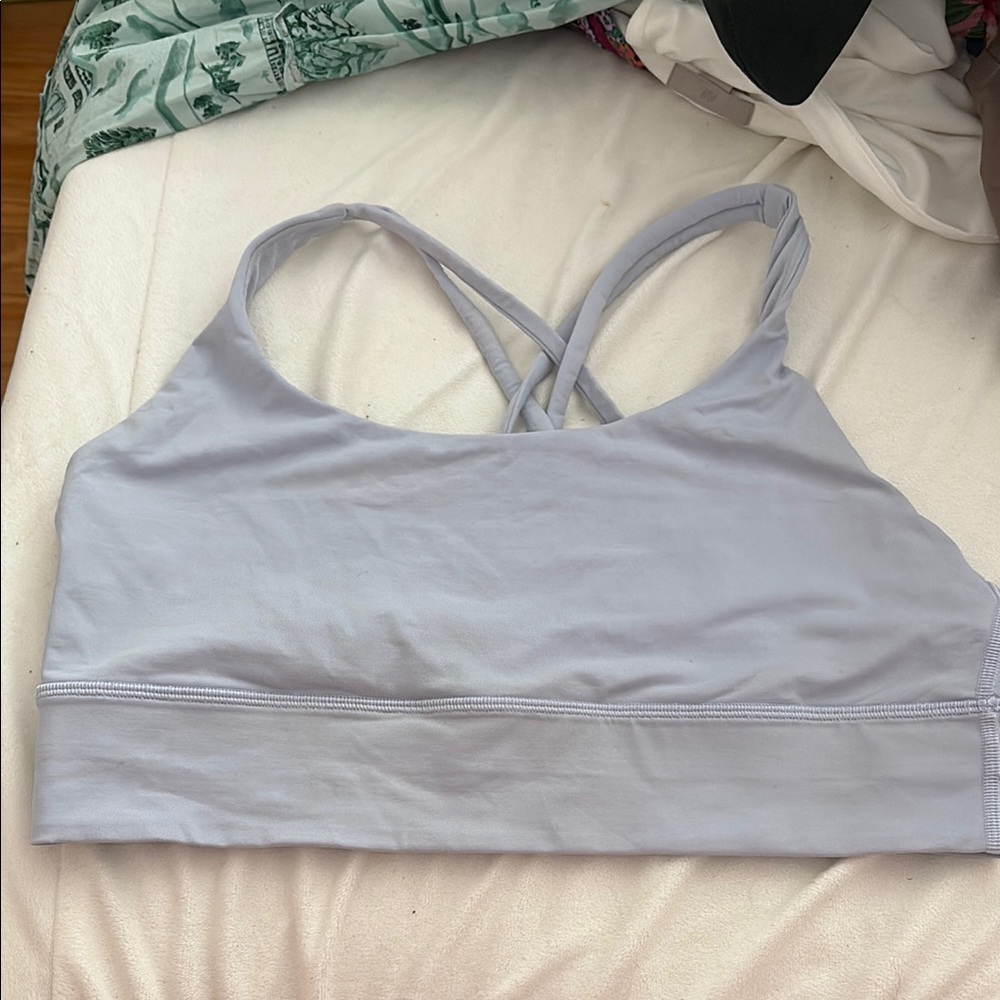 Women's Light Blue Sports Bra